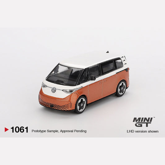 MiniGT #1061 Volkswagen ID.Buzz Candy White / Energetic Orange
