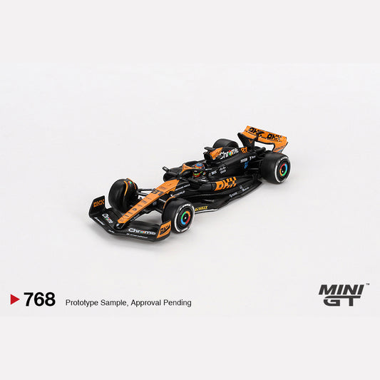 MiniGT #768 McLaren MCL60 #81 Oscar Piastri 2023 F1 2023 Japanese GP 3rd Place