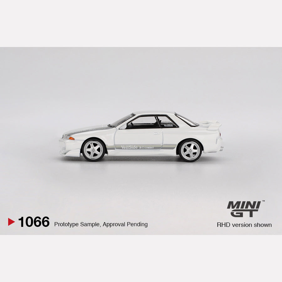 MiniGT #1066 Nissan Skyline GT-R (R32) VeilSide Combat C-I White