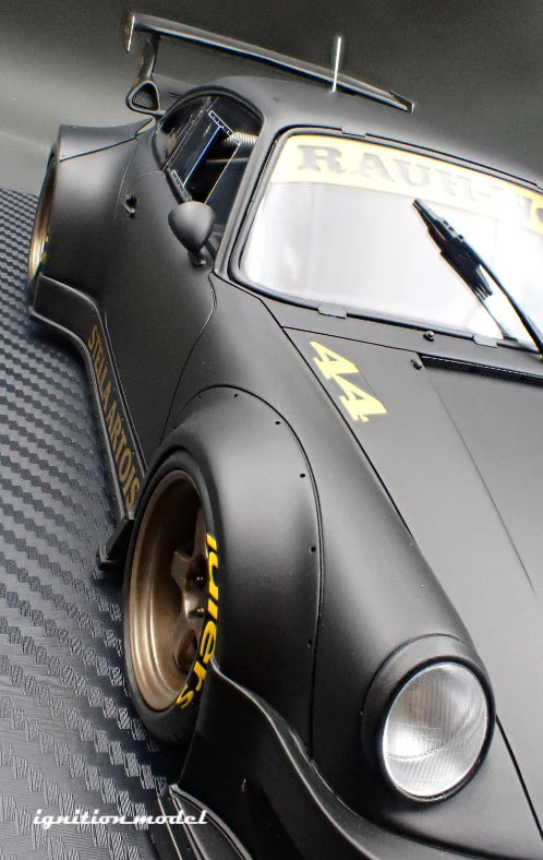 Ignition Model 1:18 RWB 930 Matte Black "Stella Artois"