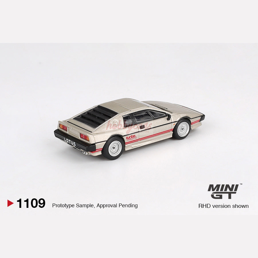 MiniGT #1109 Lotus Esprit Turbo Metallic Silver