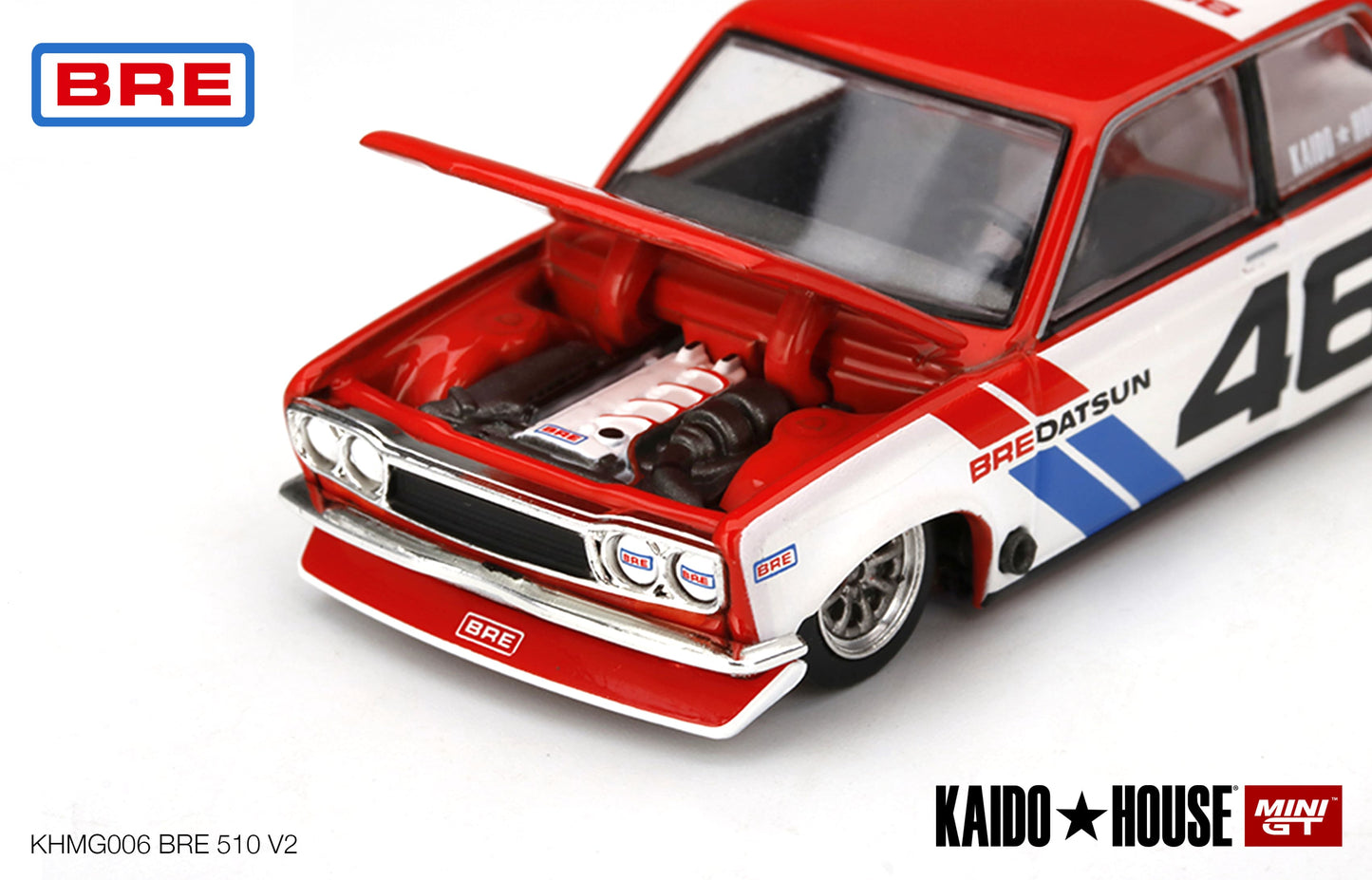 MiniGT KAIDO HOUSE Datsun 510 Pro Street BRE510 V2