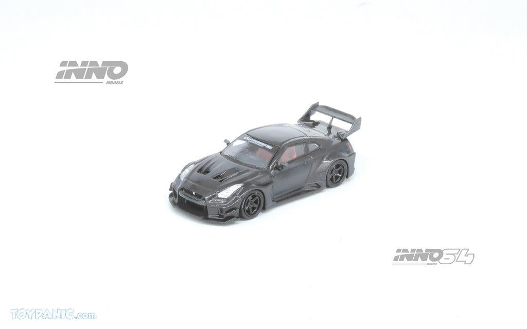 [PREORDER] Inno64 1/64 Nissan GT-R (R35) LBWK LB Super Silhouette 35GT-RR Full Carbon Grey