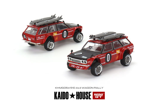 MiniGT KAIDO HOUSE Datsun 510 Wagon Kaido GT Surf Safari RS V2