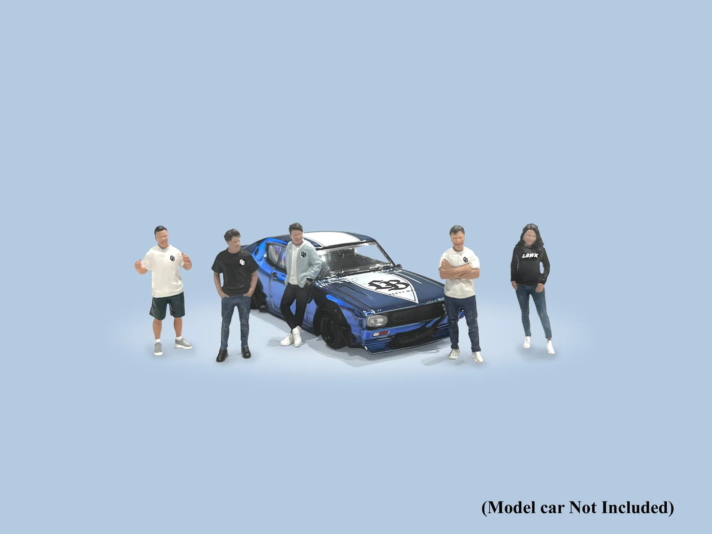 [PREORDER] American Diorama [1:64 Figure Set] Team Liberty Walk