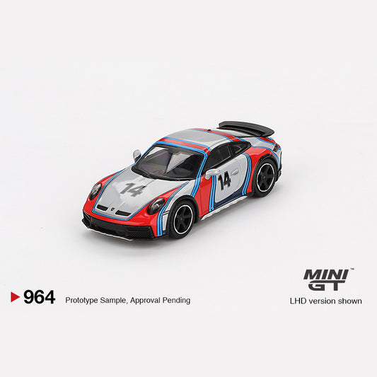 MiniGT #964 Porsche 911 Dakar Ice Grey Metallic "Rally 1978"