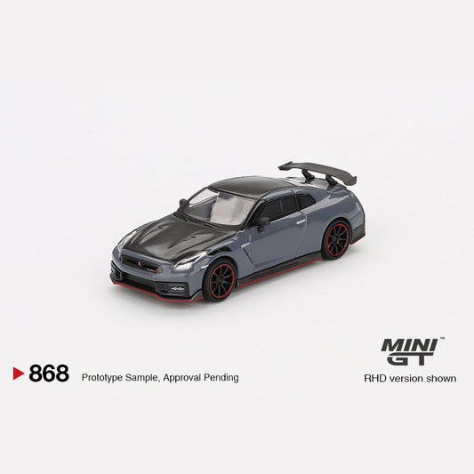 MiniGT #868 Nissan GT-R Nismo 2024 NISMO Stealth Gray