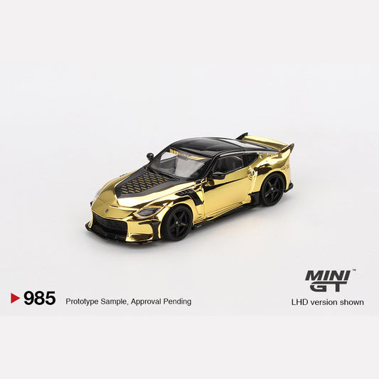 MiniGT #985 Nissan Z VeilSide FFZ400 Gold Chrome
