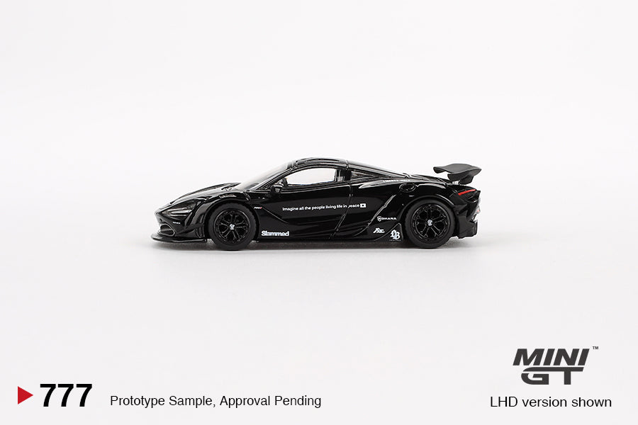 [PREORDER] MiniGT #777 McLaren 720S LB★Works Black