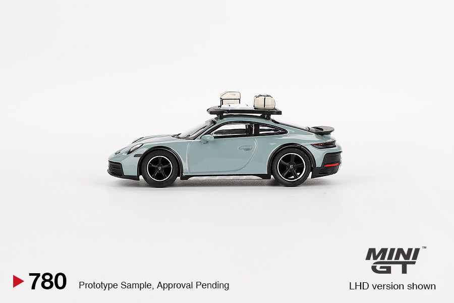 [PREORDER] MiniGT #780 Porsche 911 Dakar Shade Green Metallic