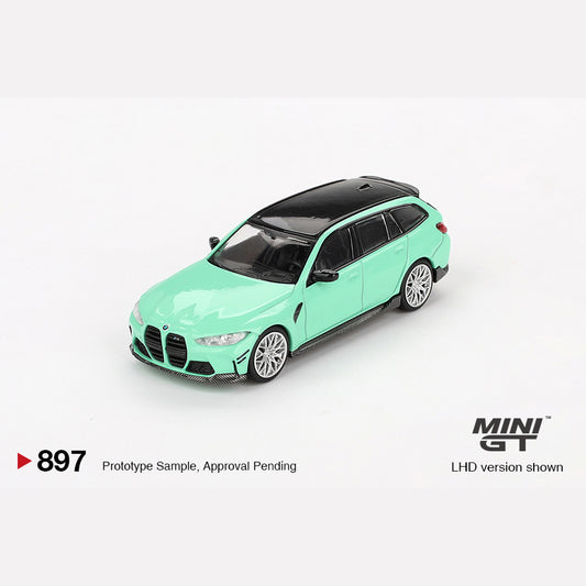 MiniGT #897 BMW M3 M Performance Touring Mint Green