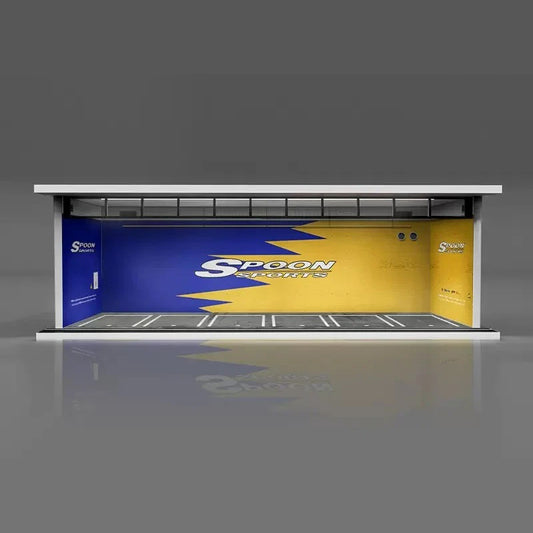 1/64 Parking Garage "Spoon" (LED) v2