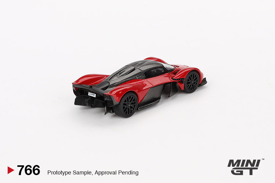 [PREORDER] MiniGT #766 Aston Martin Valkyrie Hyper Red