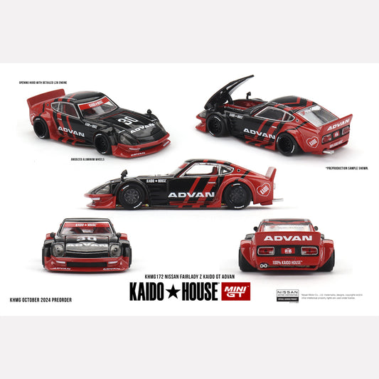 MiniGT KAIDO HOUSE Nissan Fairlady Z Kaido GT ADVAN