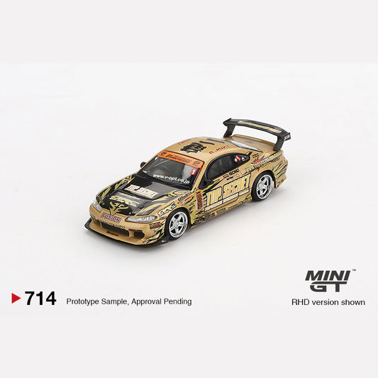MiniGT #714 Nissan Silvia (S15) Top Secret D1GP