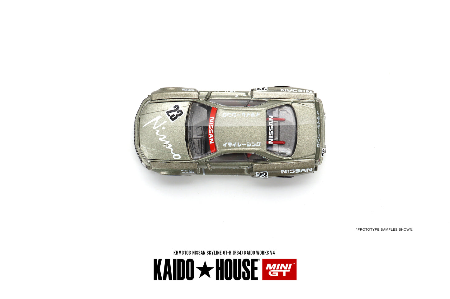 MiniGT KAIDO HOUSE Nissan Skyline GT-R (R34) Kaido Works V4