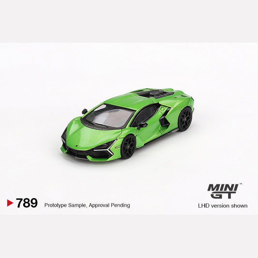 MiniGT #789 Lamborghini Revuelto Verde Selvans