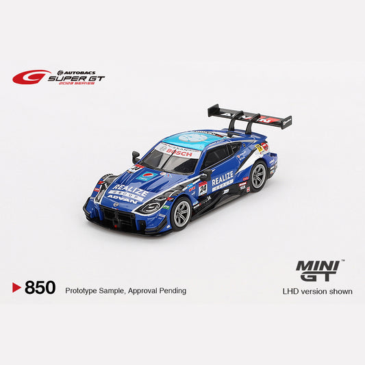 MiniGT #850 Nissan Z GT500 #24 "REALIZE CORPORTATION ADVAN Z" KONDO RACING 2023 SUPER GT SERIES