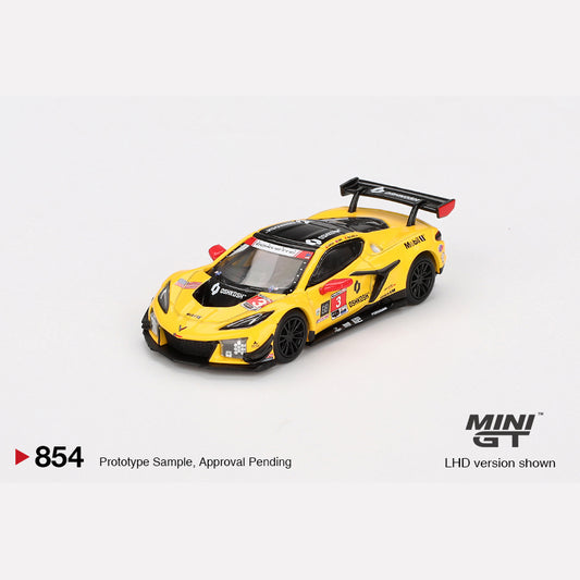 MiniGT #854 Chevrolet Corvette Z06 GT3.R #3 Motorsports 2024 IMSA Daytona 24 Hrs