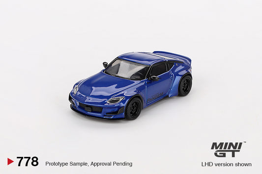 [PREORDER] MiniGT #778 Nissan Z Pandem Seiran Blue