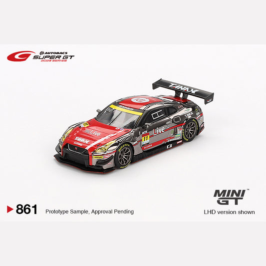 MiniGT #861 Nissan GT-R NISMO GT3 #11 "GAINER TANAX GT-R" GAINER 2023 SUPER GT SERIES (Blister)