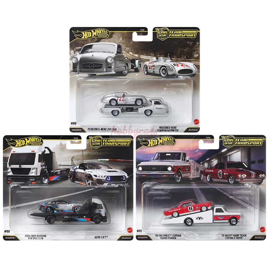 PREORDER] Hot Wheels 2026 Car Culture & Team Transport Factory Set