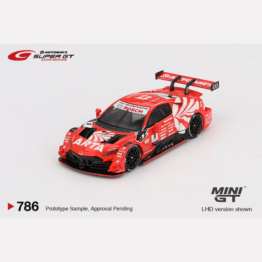 MiniGT #786 Honda NSX-GT "Type S" GT500 #8 "ARTA MUGEN NSX-GT " ARTA 2023 SUPER GT Series (Blister)