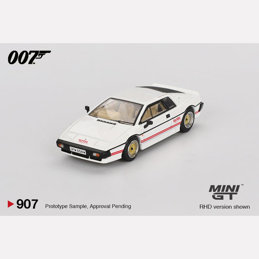 MiniGT #907 Lotus Esprit Turbo White "For Your Eyes Only" (Blister)