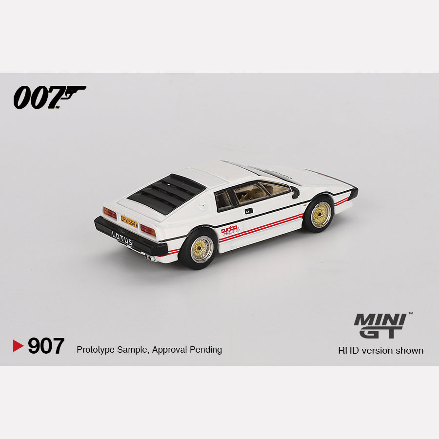 MiniGT #907 Lotus Esprit Turbo White "For Your Eyes Only" (Blister)