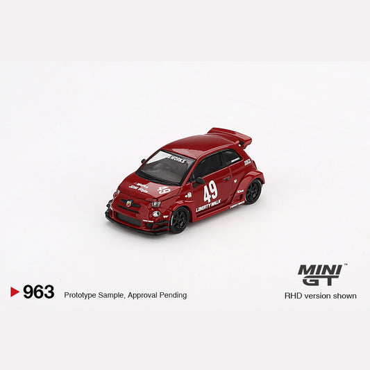 MiniGT #963 LB-WORKS x Abas Works ABARTH 595 Red