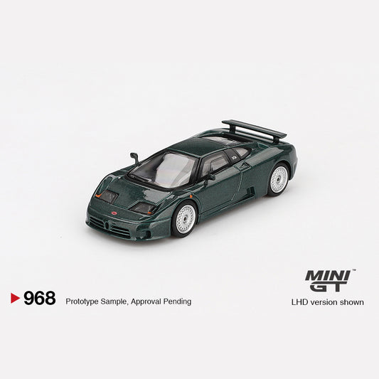 MiniGT #968 Bugatti EB110 GT Verde Scuro