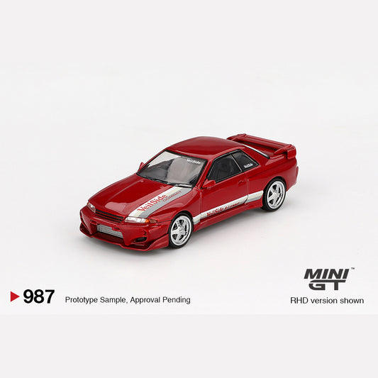 MiniGT #987 Nissan Skyline GT-R (R32) VeilSide Combat C-I Gem Red