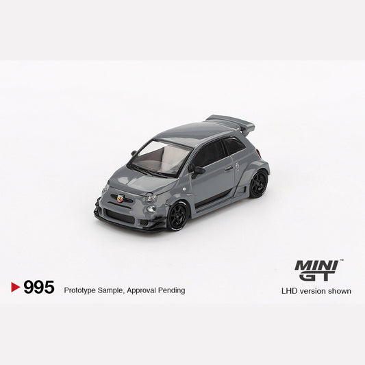 MiniGT #995 Abarth 595 LB-WORKS x Abas Works Grey