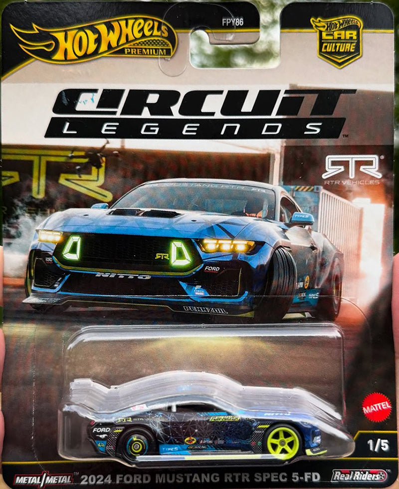 [PREORDER] Hot Wheels [2025 Circuit Legends] Set of 5 Cars