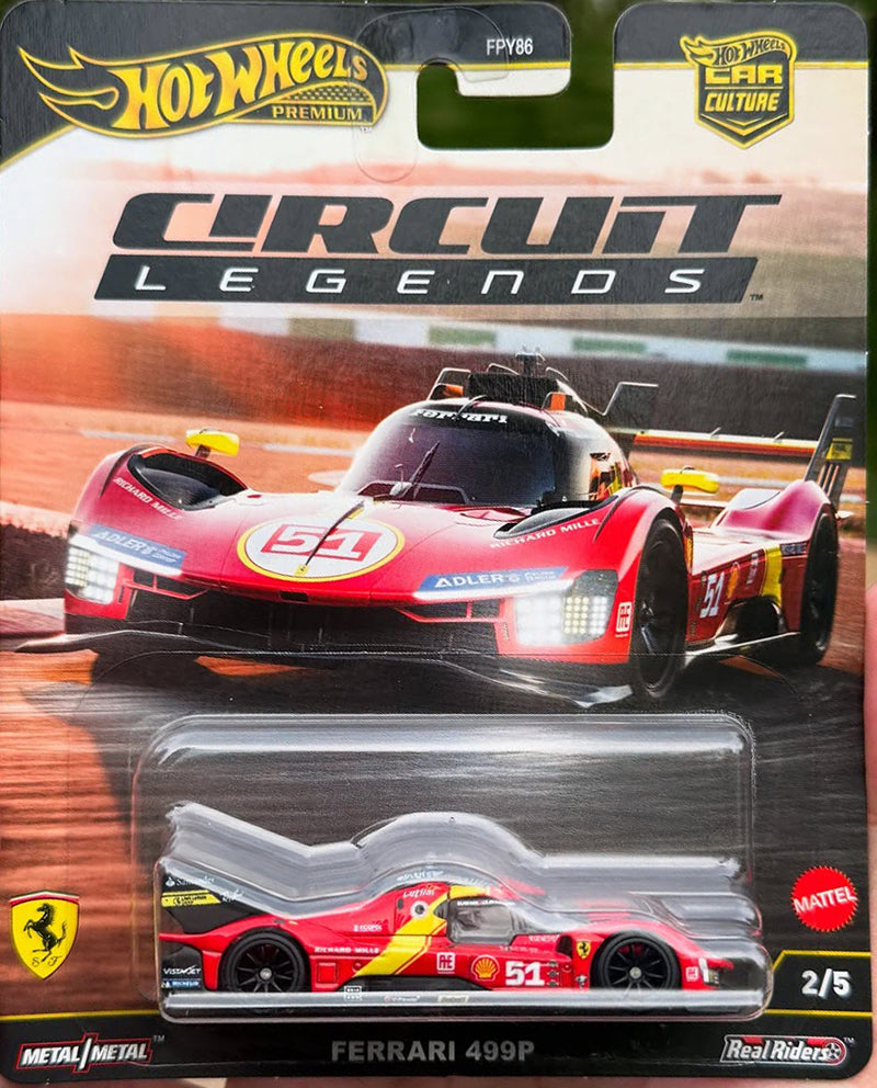 [PREORDER] Hot Wheels [2025 Circuit Legends] Set of 5 Cars