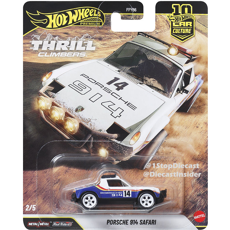[PREORDER] Hot Wheels [2026 Thrill Climbers] Sealed Case of 10 Cars