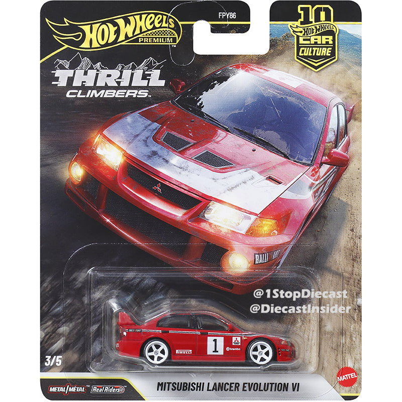 [PREORDER] Hot Wheels [2026 Thrill Climbers] Sealed Case of 10 Cars
