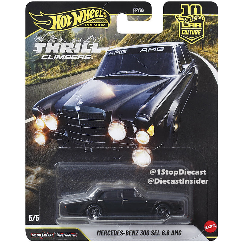 [PREORDER] Hot Wheels [2026 Thrill Climbers] Sealed Case of 10 Cars