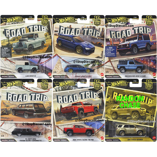 [PREORDER] Hot Wheels [2026 Road Trip] Sealed Box of 10 Cars