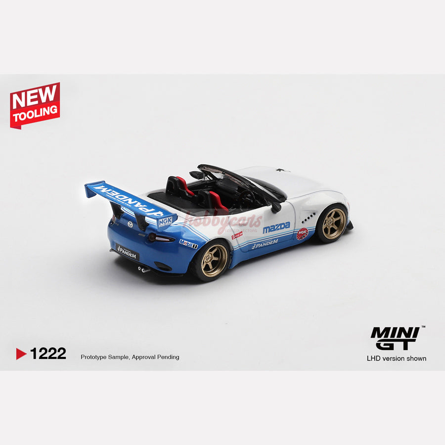 [PREORDER] MiniGT #1222 Mazda Miata MX-5 (ND) Pandem IMSA