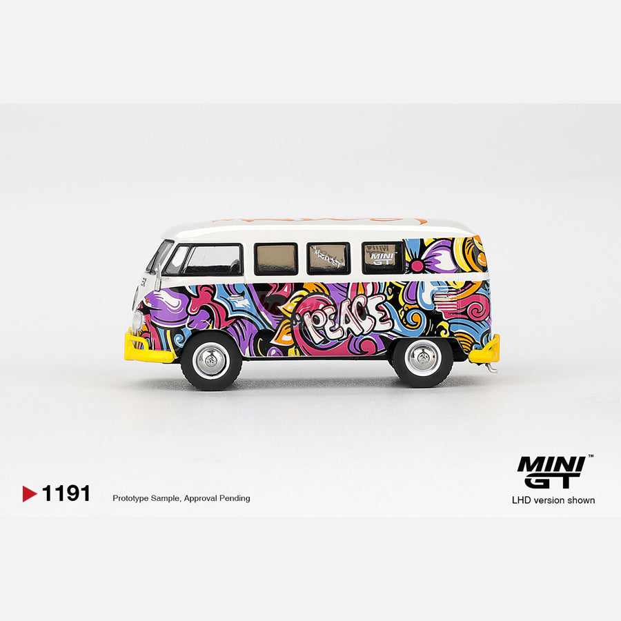 MiniGT #1191 Volkswagen T1 Microbus Mizu Design (Blister)