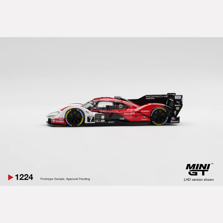 [PREORDER] MiniGT #1224 Porsche 963 #7 Porsche Penske Motorsport 2025 IMSA Daytona 24 Hrs Winner