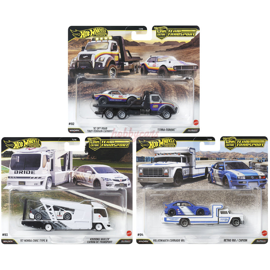 [PREORDER] Hot Wheels [2026 Team Transport Case L] Set of 3