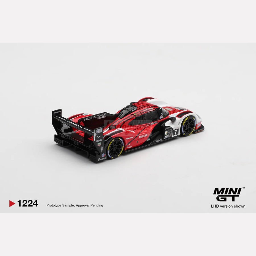 [PREORDER] MiniGT #1224 Porsche 963 #7 Porsche Penske Motorsport 2025 IMSA Daytona 24 Hrs Winner