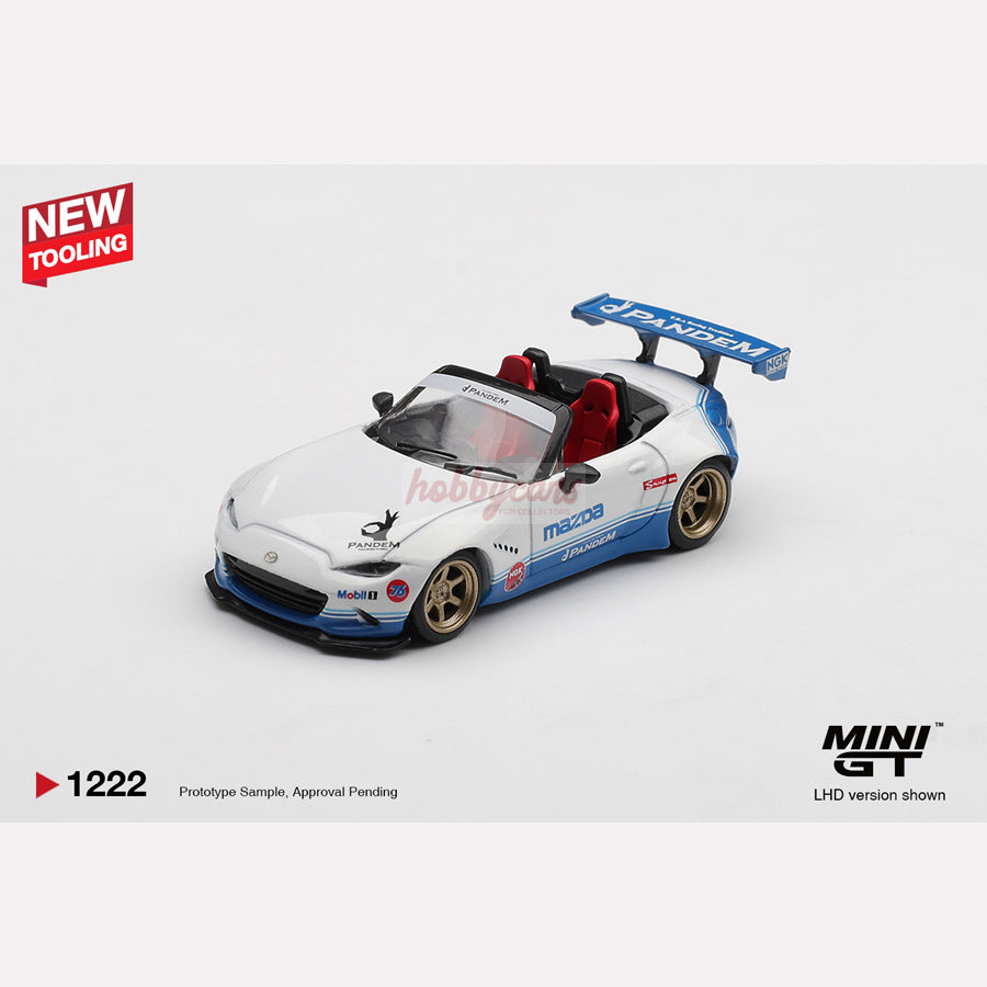 [PREORDER] MiniGT #1222 Mazda Miata MX-5 (ND) Pandem IMSA