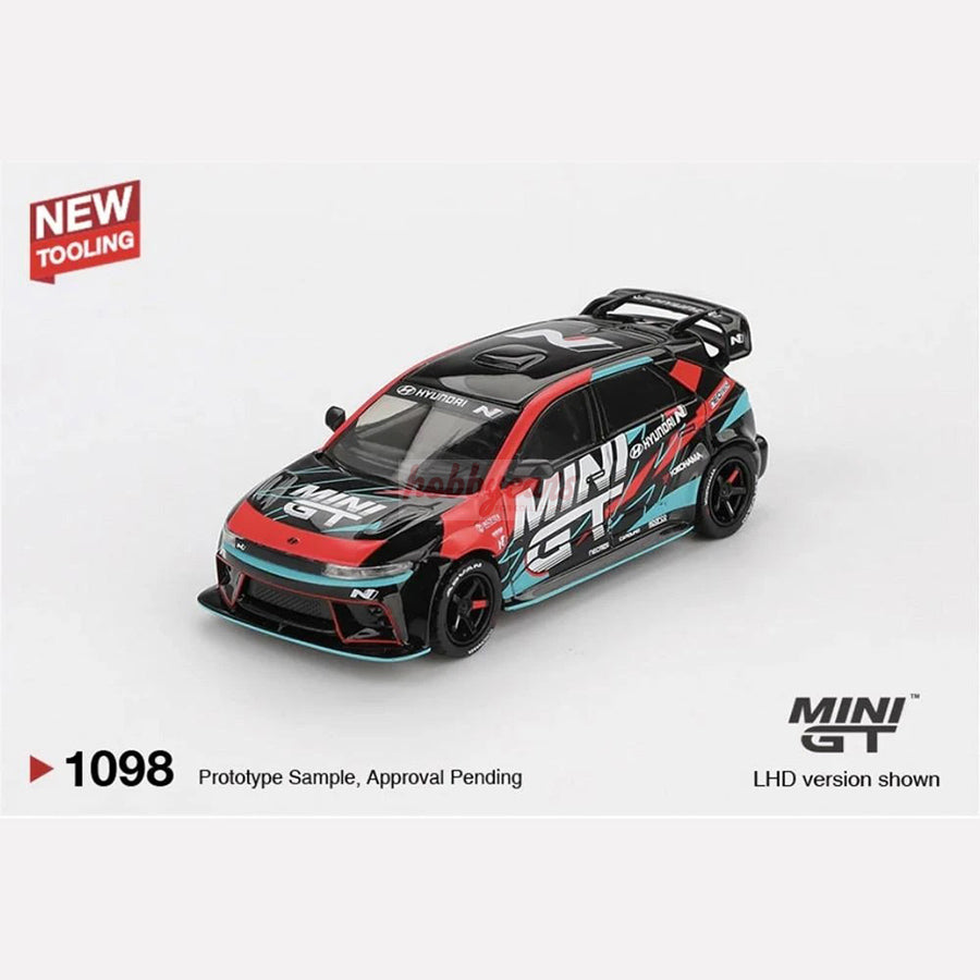 MiniGT #1098 Hyundai Ioniq 5N MINI GT RS-01T 2025 Tokyo Auto Salon (LHD)