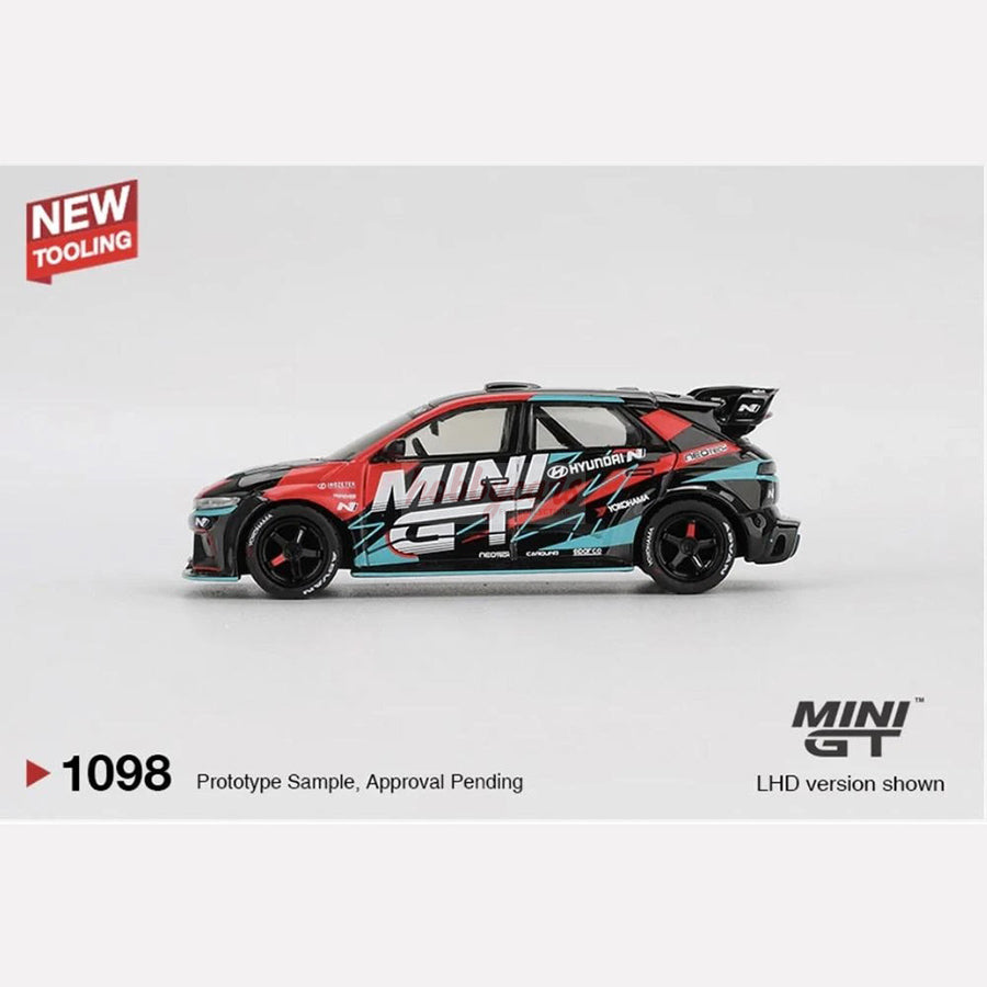 MiniGT #1098 Hyundai Ioniq 5N MINI GT RS-01T 2025 Tokyo Auto Salon (LHD)