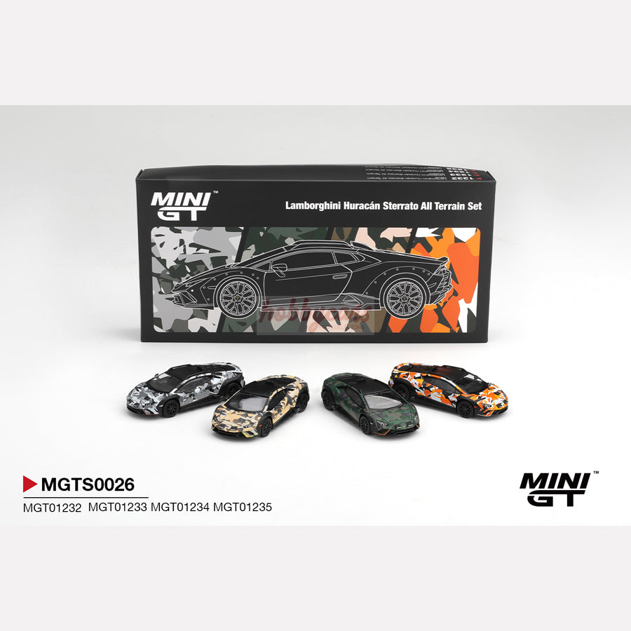 MiniGT Lamborghini Huracán Sterrato All-Terrain Set (MGTS0026)