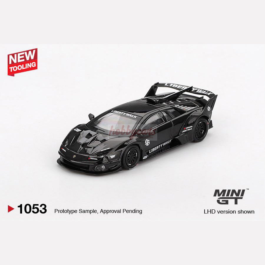 MiniGT #1053 Lamborghini LB-Silhouette WORKS MURCIELAGO GT Evo Black (LHD)
