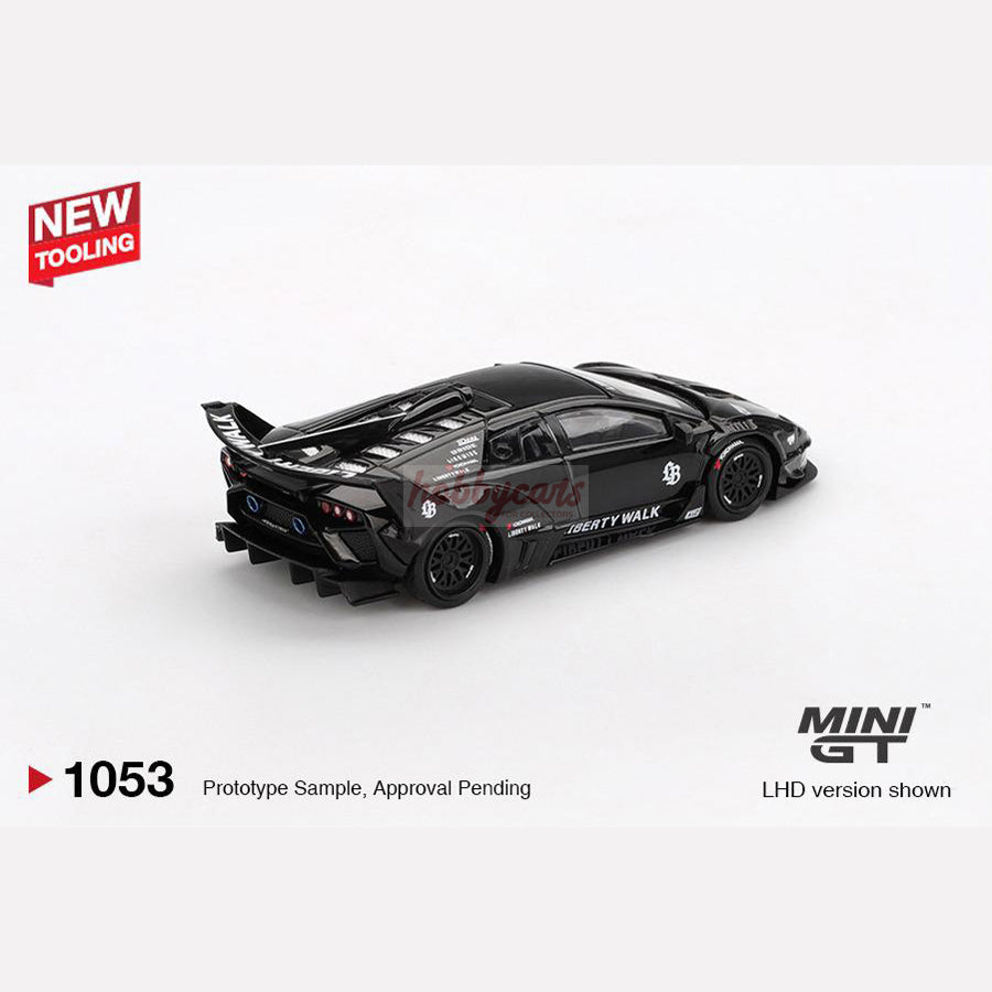 MiniGT #1053 Lamborghini LB-Silhouette WORKS MURCIELAGO GT Evo Black (LHD)